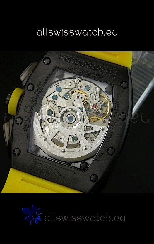 IMG_9081 Richard Mille RM011 Filipe Massa Texas GP PVD Casing Edition Replica 8