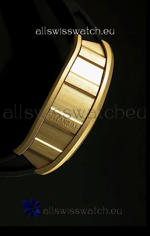 IMG_9081 Richard Mille Filippe Massa Edition Titaniumin Pink Gold Case Replica 8