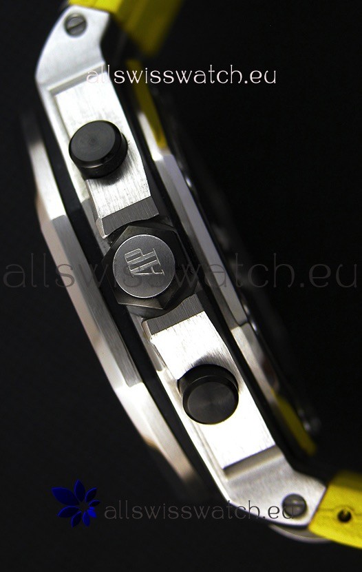 Audemars Piguet Royal Oak Offshore Diver Chronograph Quartz in Yellow Replica 8