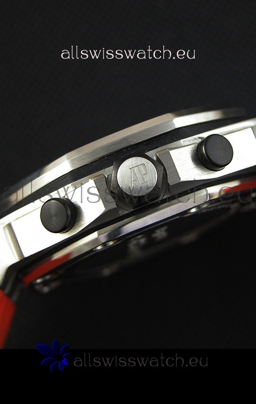 IMG_9081 Audemars Piguet Royal Oak Offshore Diver Chronograph Quartz in Orange Replica 8
