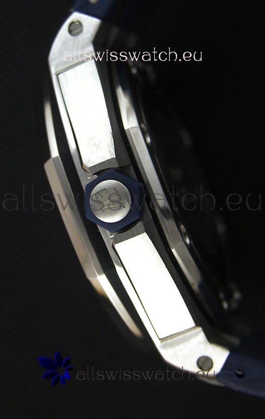 IMG_9081 Audemars Piguet Royal Oak Offshore Diver Automatic in Dark Blue Replica 8