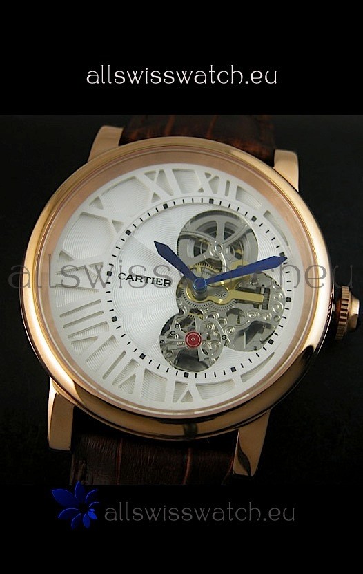 IMG_9081 Rotonde De Cartier Cadran Love - Yellow Gold Case Replica 8