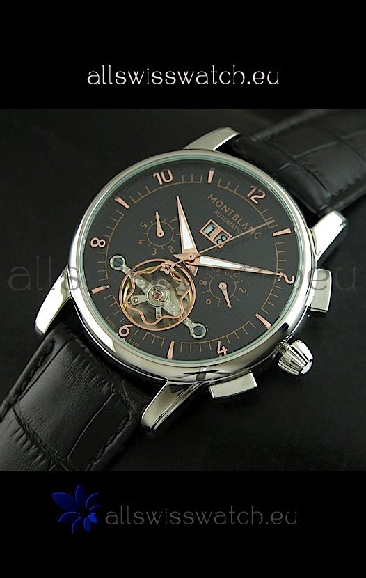 IMG_9081 Mont Blanc Flying Tourbillon in Black Dial Replica 8