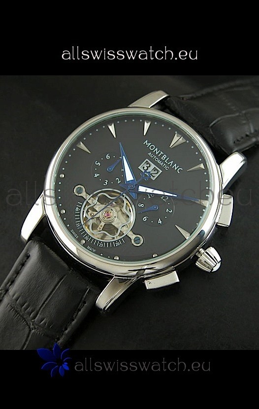 IMG_9081 Mont Blanc Flying Tourbillon in Black Dial Replica 8