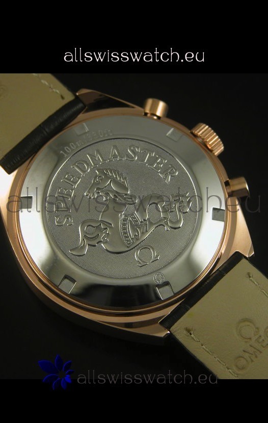 IMG_9081 Omega Speedmaster MARK II Co-Axial Chronograph Rose Gold Case Replica 8