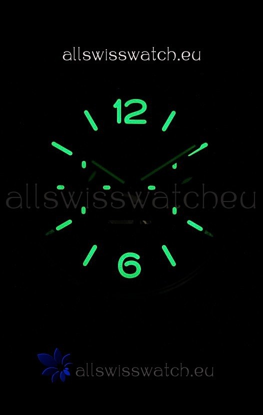 IMG_9081 Panerai PAM365 L’Astronomo Luminor 1950 GMT Equation of Time Brown Dial PVD Replica 8
