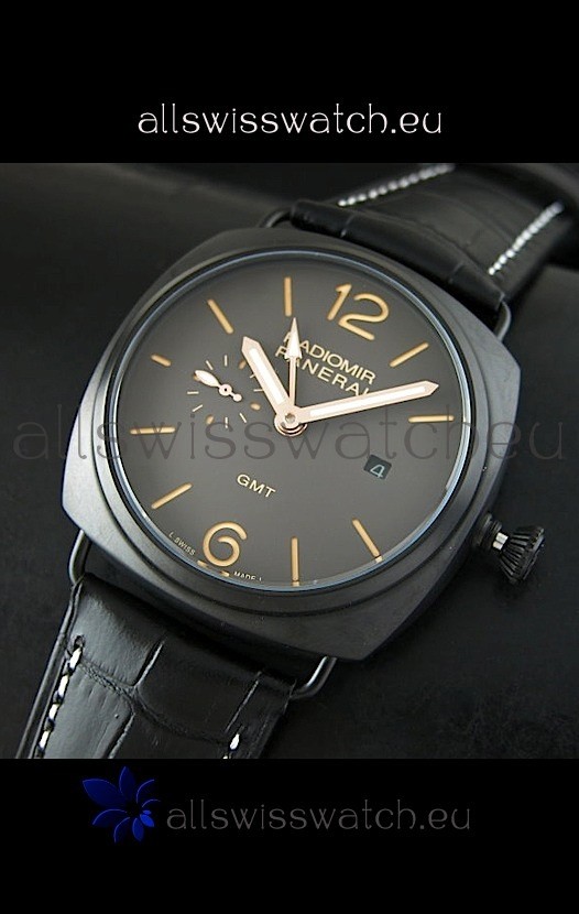 IMG_9081 Panerai Radiomir GMT in PVD Case Replica 8