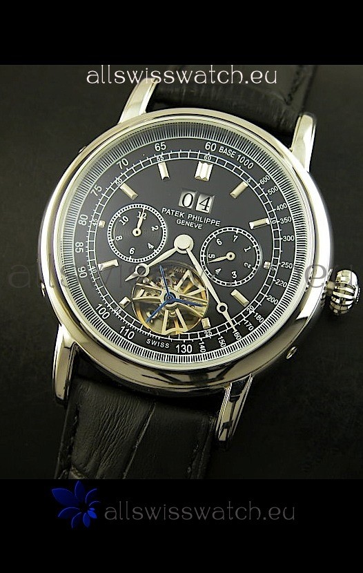 IMG_9081 Patek Philippe Complications Tourbillon in Steel Replica 8