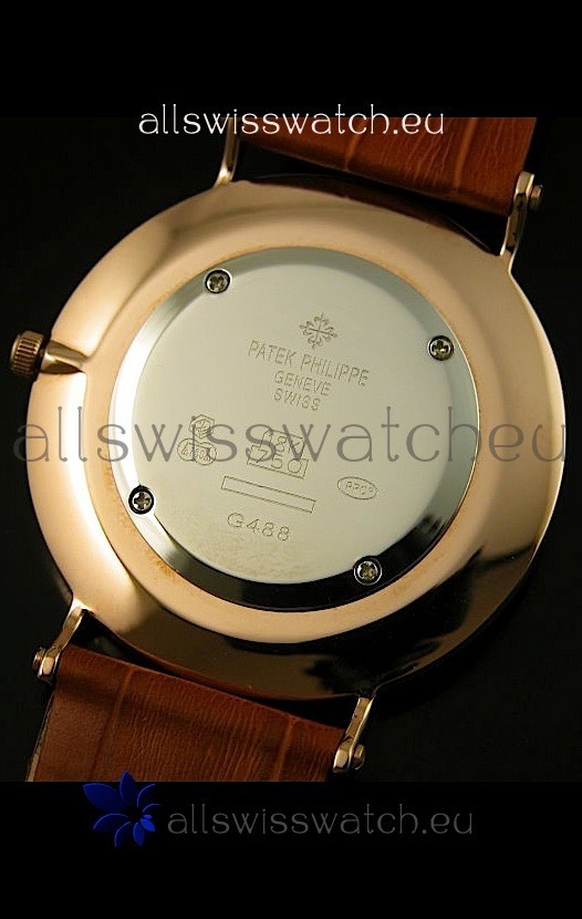 IMG_9081 Patek Philippe Calatrava Ulta-Thin - 4MM Thick Replica 8