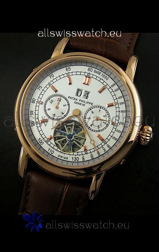 IMG_9081 Patek Philippe Complications Tourbillon in Pink Gold Replica 8