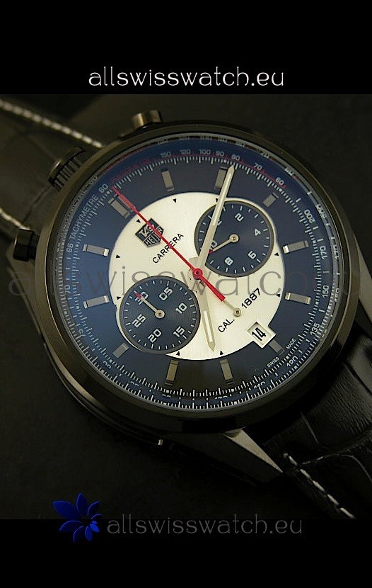 IMG_9081 Tag Heuer Carrera Calibre 1887 Heritage - Quartz Movement Replica 8