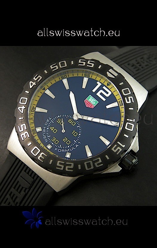 IMG_9081 Tag Heuer Formula 1 in Quartz Movement - Yellow Dial Borders Replica 8