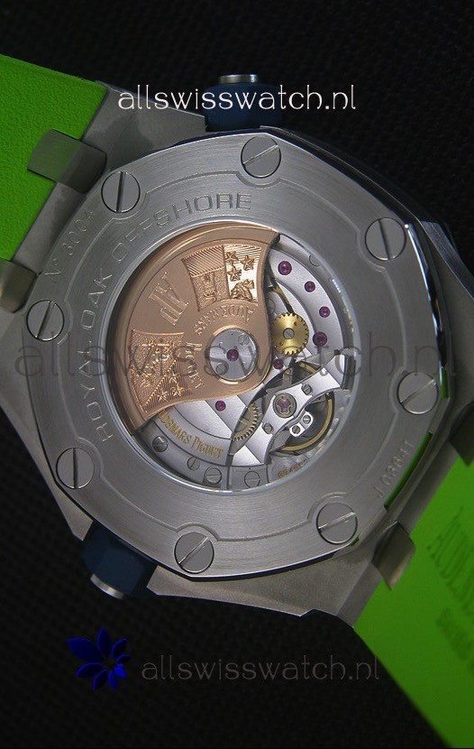 IMG_9081 Audemars Piguet Royal Oak New Diver 1:1in Green Replica 8