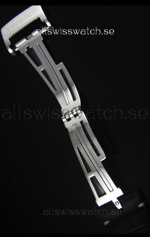 IMG_9081 Audemars Piguet Royal Oak Offshore Juan Pablo Montoya 3120 Movement White Dial - 1:1 Mirror Replica 8