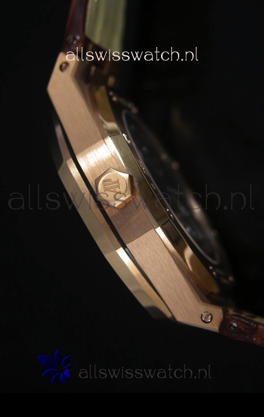 IMG_9081 Audemars Piguet Royal Oak Tourbillon in Pink Gold Case Replica 8