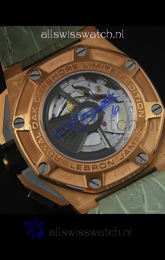 Audemars Piguet Royal Oak Offshore Lebron James Pink Gold - Ultimate 1:1 3126 Movement Replica 8