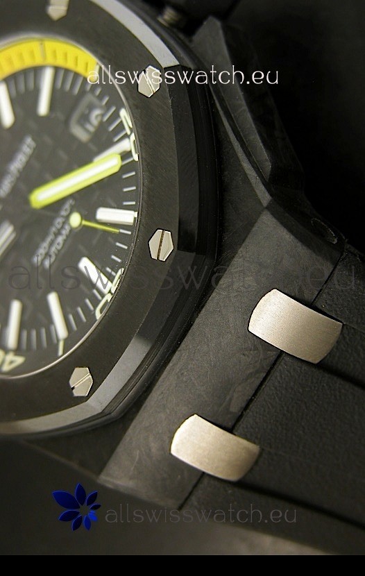IMG_9081 Audemars Piguet Royal Oak Offshore Scuba- Genuine Carbon Casing Replica 8
