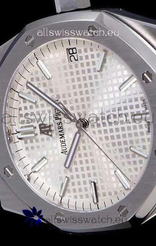 IMG_9081 Audemars Piguet Royal Oak 41MM Steel Dial 904L Steel - 1:1 Mirror Replica 8