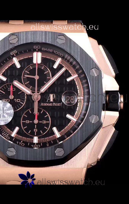 Audemars Piguet Royal Oak Offshore Méga Tapisserie Dial 1:1 904L Steel Replica 8