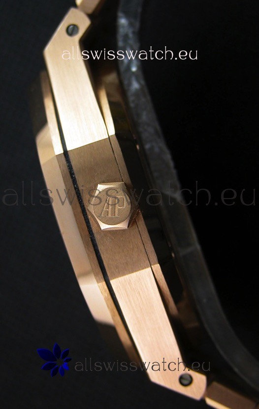 IMG_9081 Audemars Piguet Royal Oak Tourbillon Extra-Thin Openworked Rose Gold Replica 8