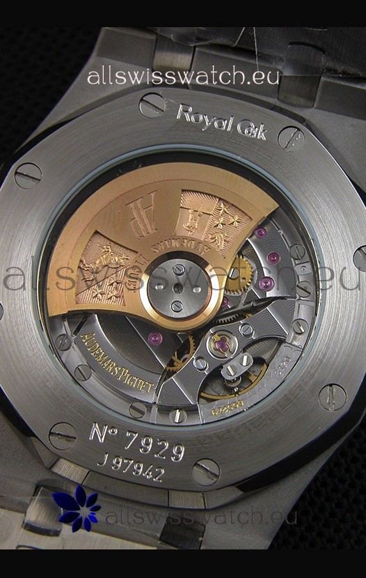IMG_9081 Audemars Piguet Royal Oak 41MM Grey Dial Steel Strap - 1:1 Mirror Ultimate Edition Replica 8
