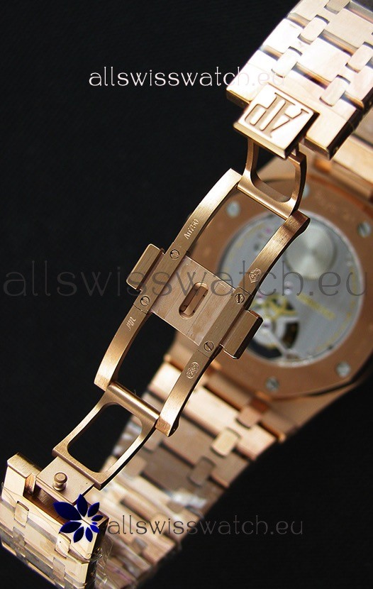 IMG_9081 Audemars Piguet Royal Oak Tourbillon 41mm Extra-Thin Dark Blue Dial Replica 8