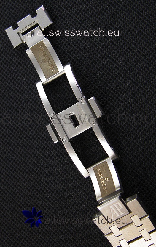 IMG_9081 Audemars Piguet Royal Oak Chronograph Slate Grey Dial Steel Strap Replica 8