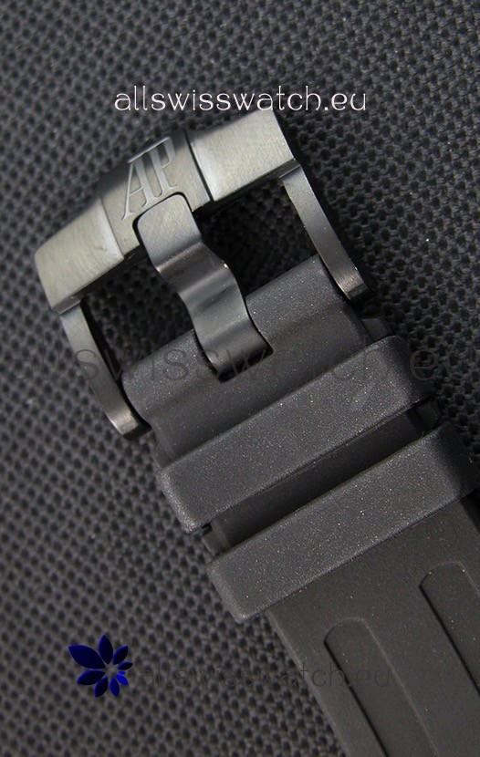 IMG_9081 Audemars Piguet Royal Oak Chronograph Black Dial Replica 8
