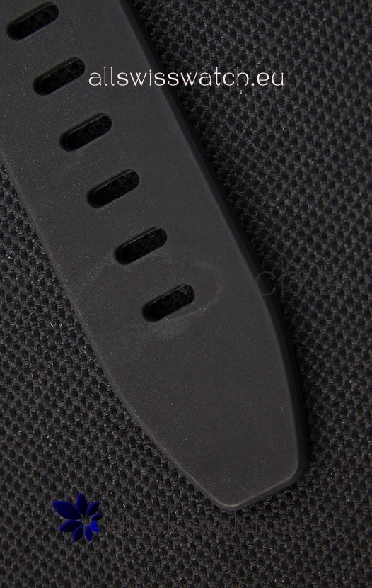 IMG_9081 Audemars Piguet Royal Oak Chronograph Black Dial Rubber Strap Replica 8