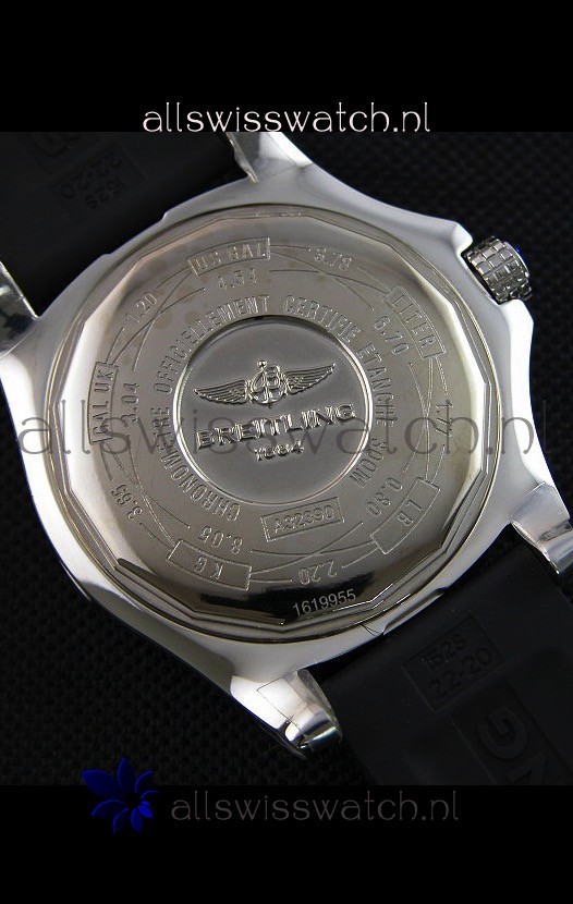 IMG_9081 Breitling Avenger II GMT 1:1 Mirror in White Dial Replica 8
