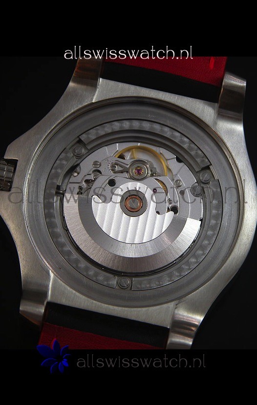 IMG_9081 Breitling Avenger II Seawolf Black Leather Strap 45MM - 1:1 Mirror Replica 8