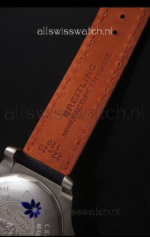 IMG_9081 Breitling Avenger II Seawolf Black Dial 45MM - 1:1 Mirror Replica 8