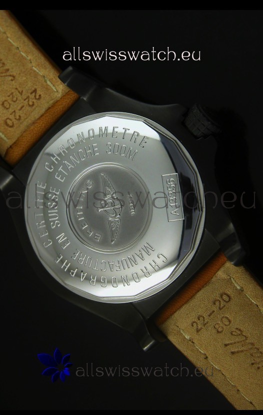 IMG_9081 Breitling Seawolf PVD Coated in Brown Strap Replica 8