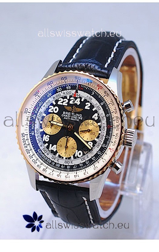 IMG_9081 Breitling Navitimer Cosmonautein Black Dial Replica 8