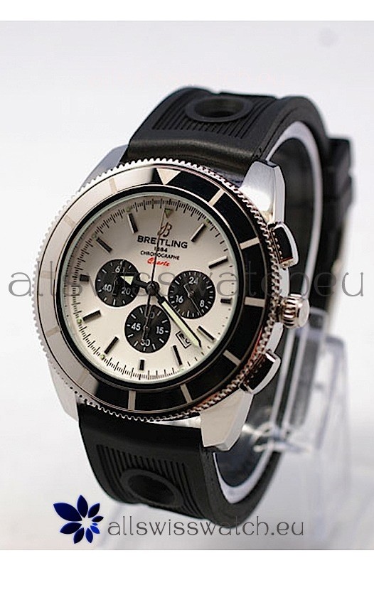 IMG_9081 Breitling SuperOcean Heritage- Rubber Strap Replica 8