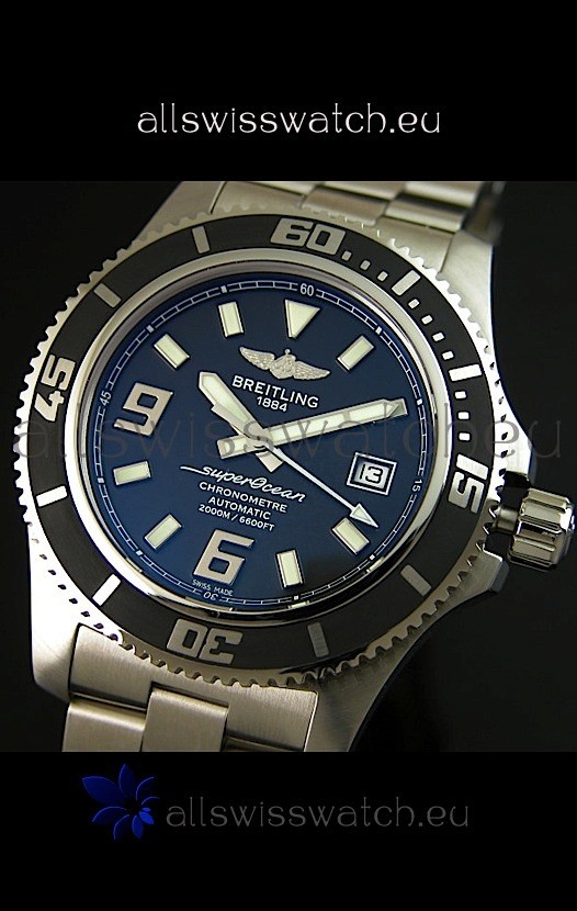IMG_9081 Breitling SuperOcean Abyss- 1:1 Mirror - 44MM White Markers Replica 8
