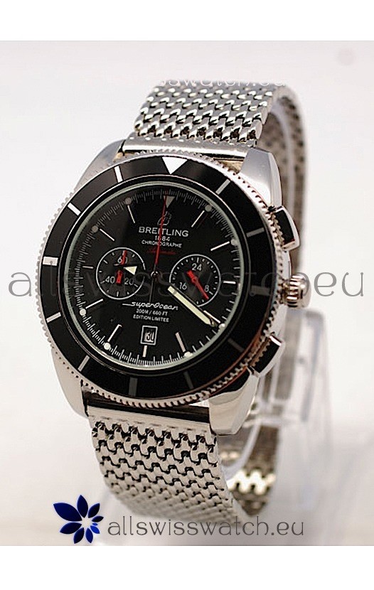 IMG_9081 Breitling SuperOcean Heritage- Black Dial Replica 8