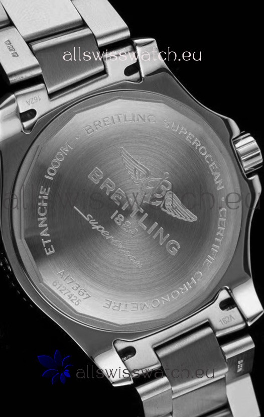 IMG_9081 Breitling Superocean Automatic 44 Steel - White Dial 1:1 Mirror Replica 8