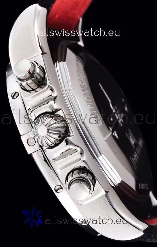 IMG_9081 Breitling Chronomat Airbone 1:1 Mirror in Black Dial Replica 8