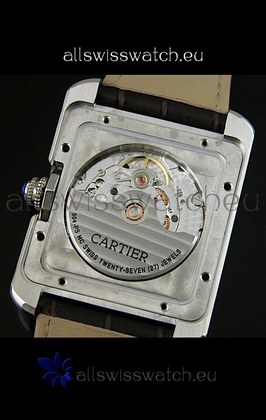 IMG_9081 Cartier Tank1:1 Mirror - Steel Casing Replica 8