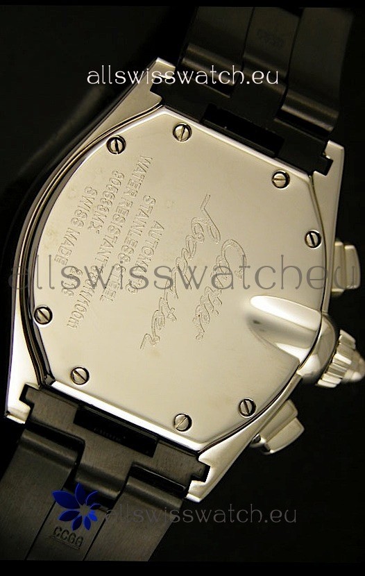 IMG_9081 Cartier Roadster Chronograph XL Original DLC Coated 1:1 Mirror Replica 8