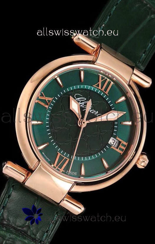 IMG_9081 Chopard Imperiale White Dial Automatic in Rose Gold Case 904L Steel Replica 8