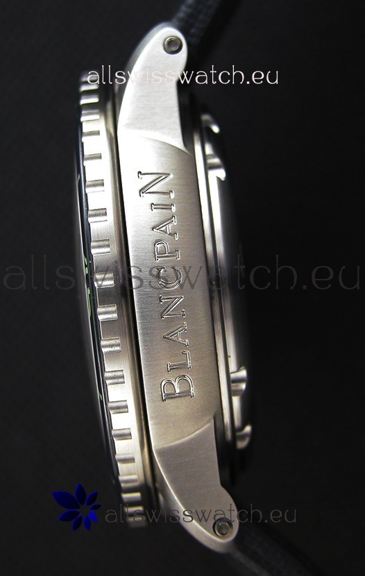 IMG_9081 Blancpain Blancpain Fifty Fathoms Chronograph Flyback Blue 1:1 Mirror Replica 8