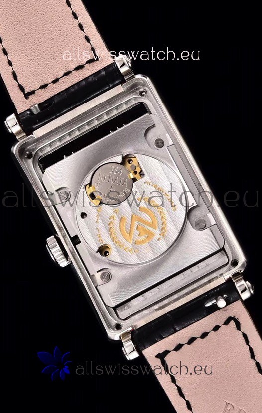 IMG_9081 Franck Muller Long Island Color Dreams Ladies in Black Strap Replica 8