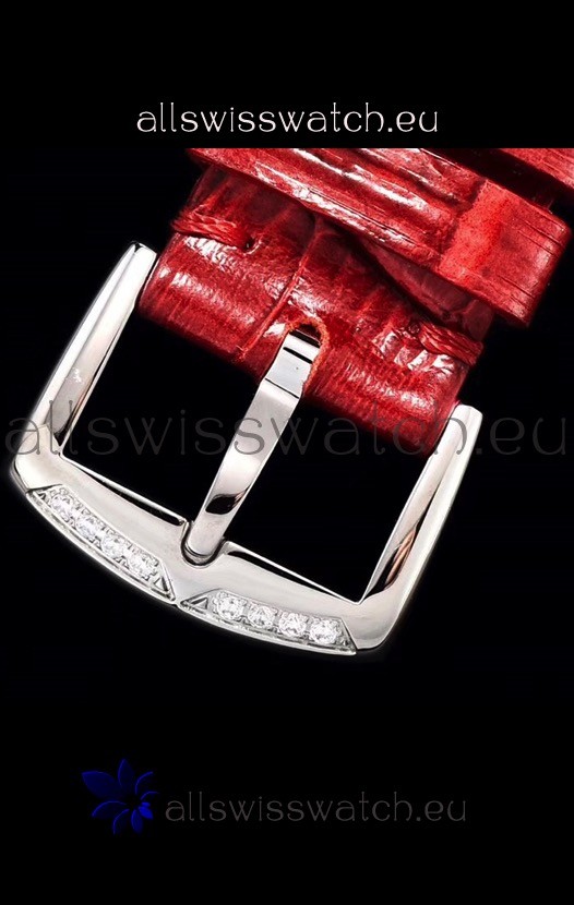 IMG_9081 Franck Muller Long Island Color Dreams Ladies in Pink Strap Replica 8