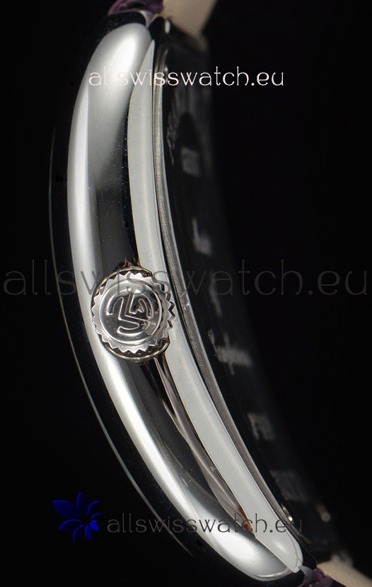IMG_9081 Franck Muller Galet Ladies Quartz Purple Strap Replica 8