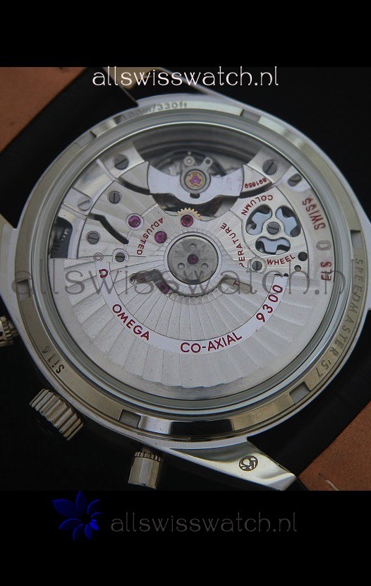 Omega Speedmaster 57 Co-Axial Chronograph in Leather Strap Replica 8