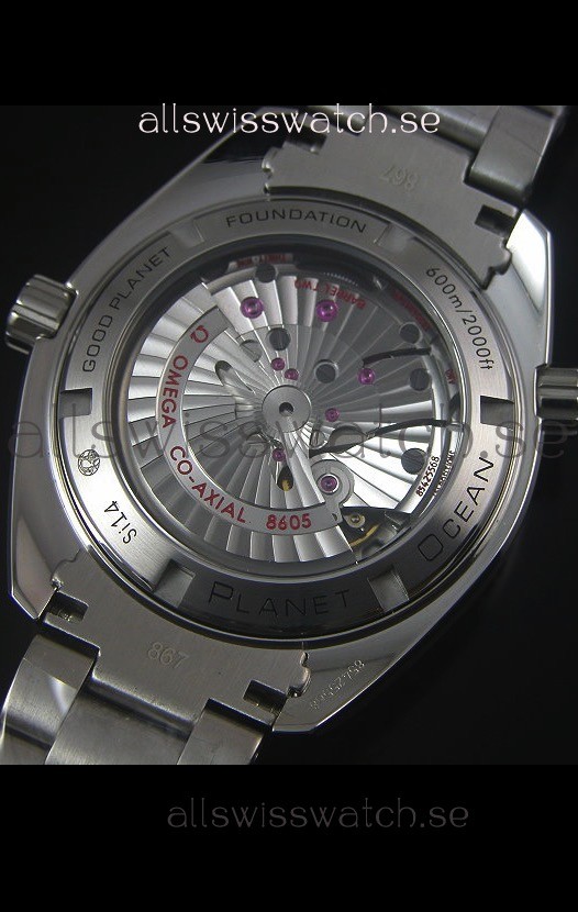 IMG_9081 Omega Seamaster Planet Ocean 600M GMT Good Planet 1:1 Mirror Replica 8