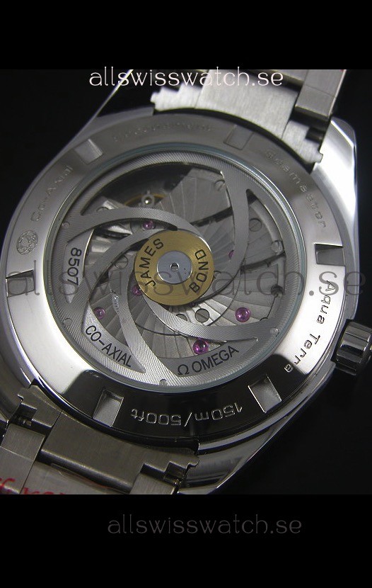 IMG_9081 Omega Seamaster Master Co-Axial Aqua Terra 007 Spectre 15007 Gauss Edition Replica 8