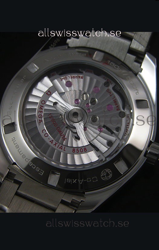 IMG_9081 Omega Seamaster COAX GMT Stainless Steel in Black Dial Replica 8